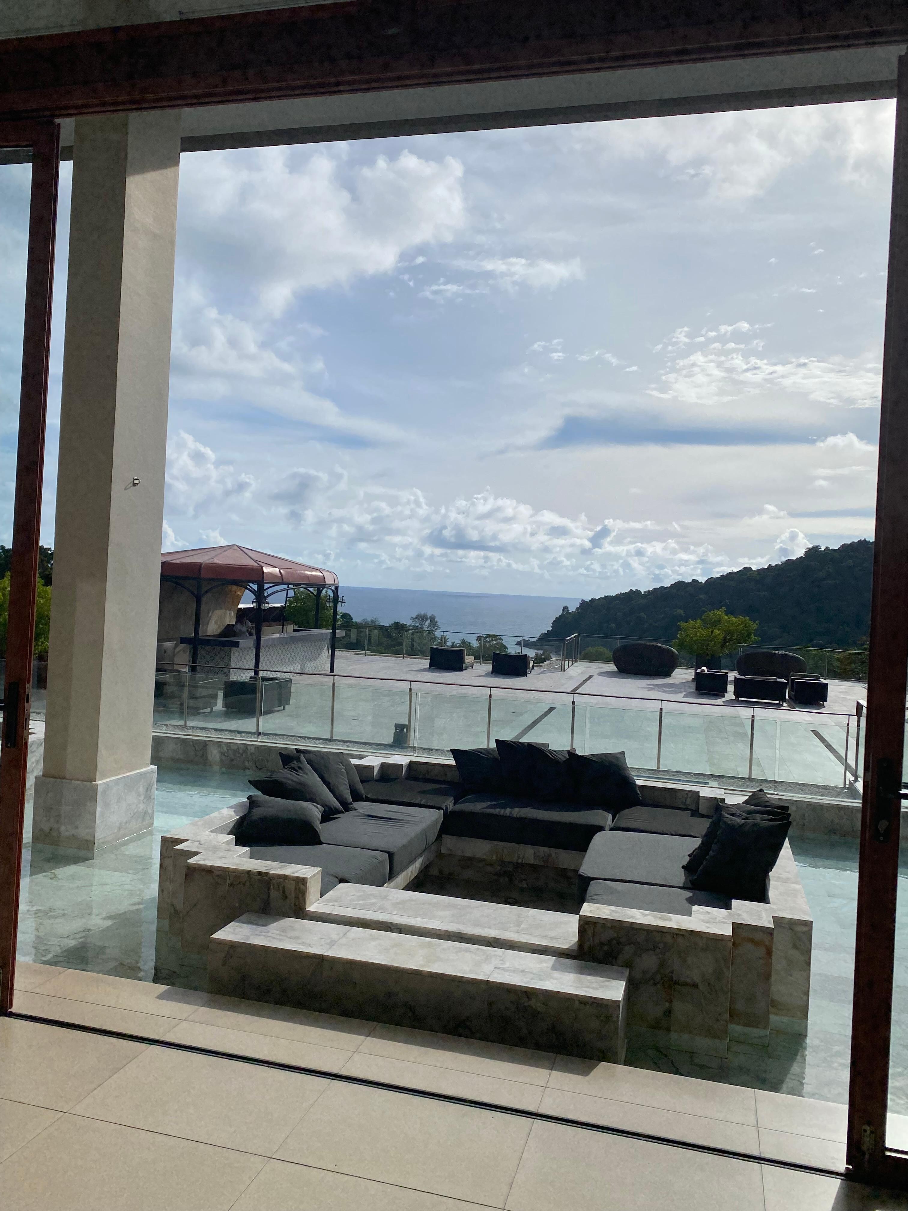 View from lobby 