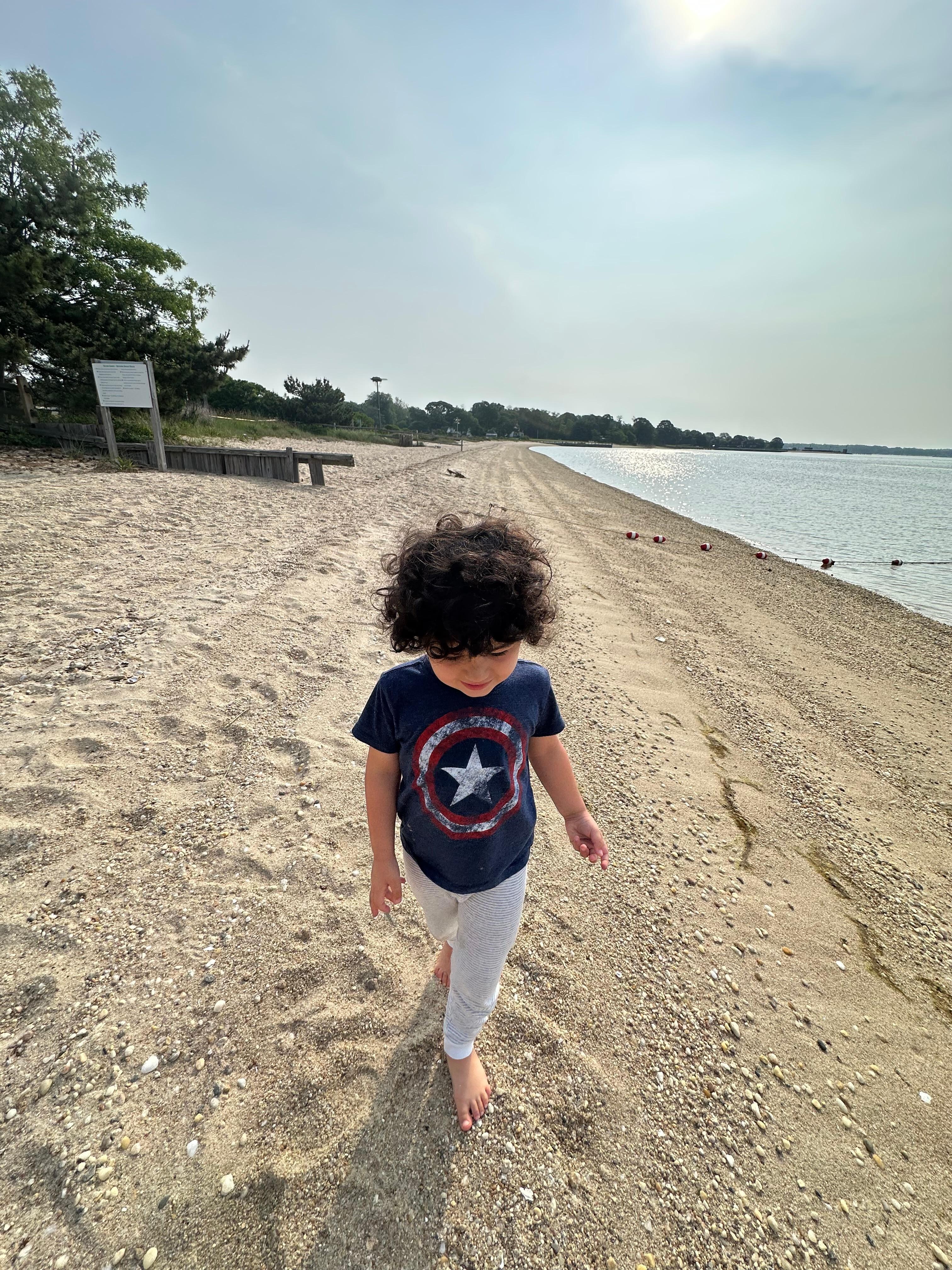 Clean beach
