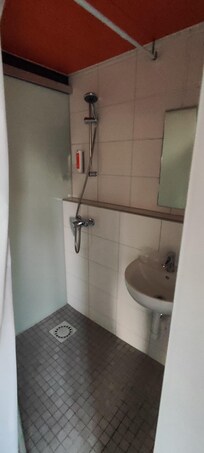 At least the shower was cool