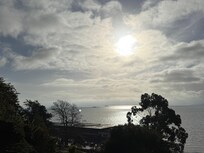 View of Kent across the Thames estuary