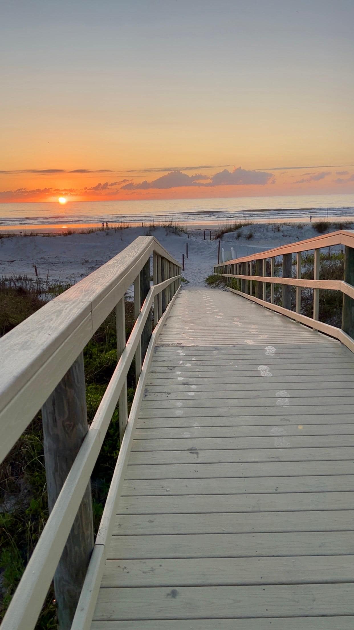 Sunrise on the beach
