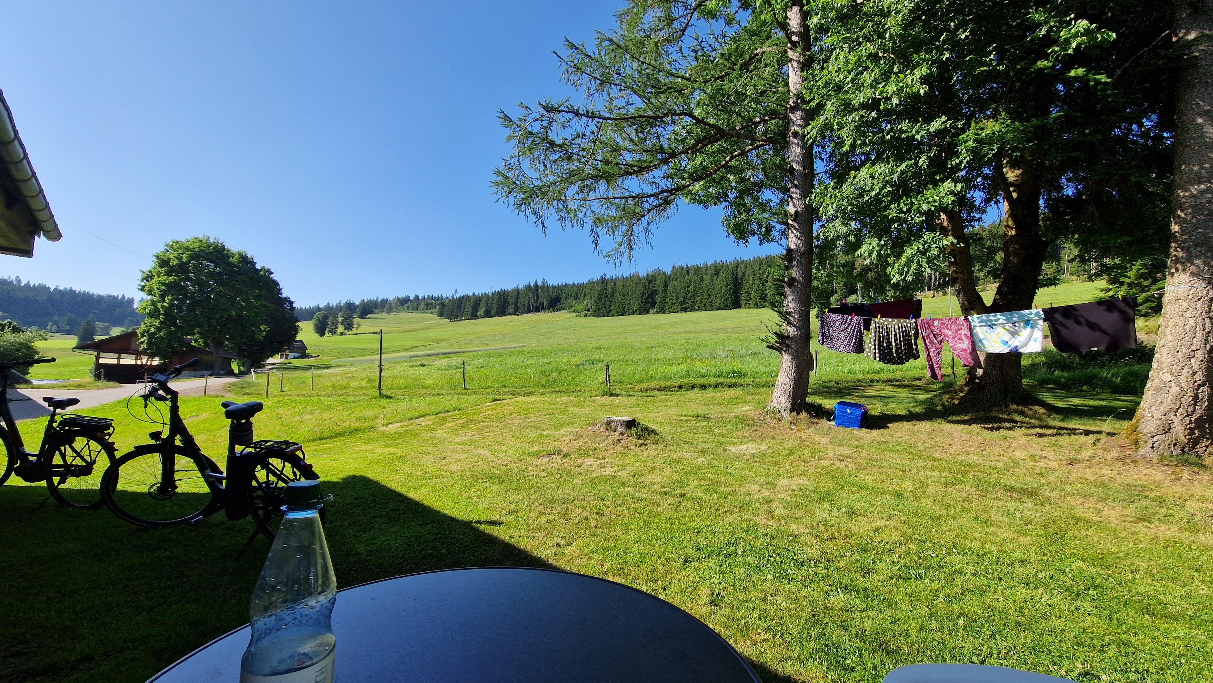 Aussicht von der Terrasse 