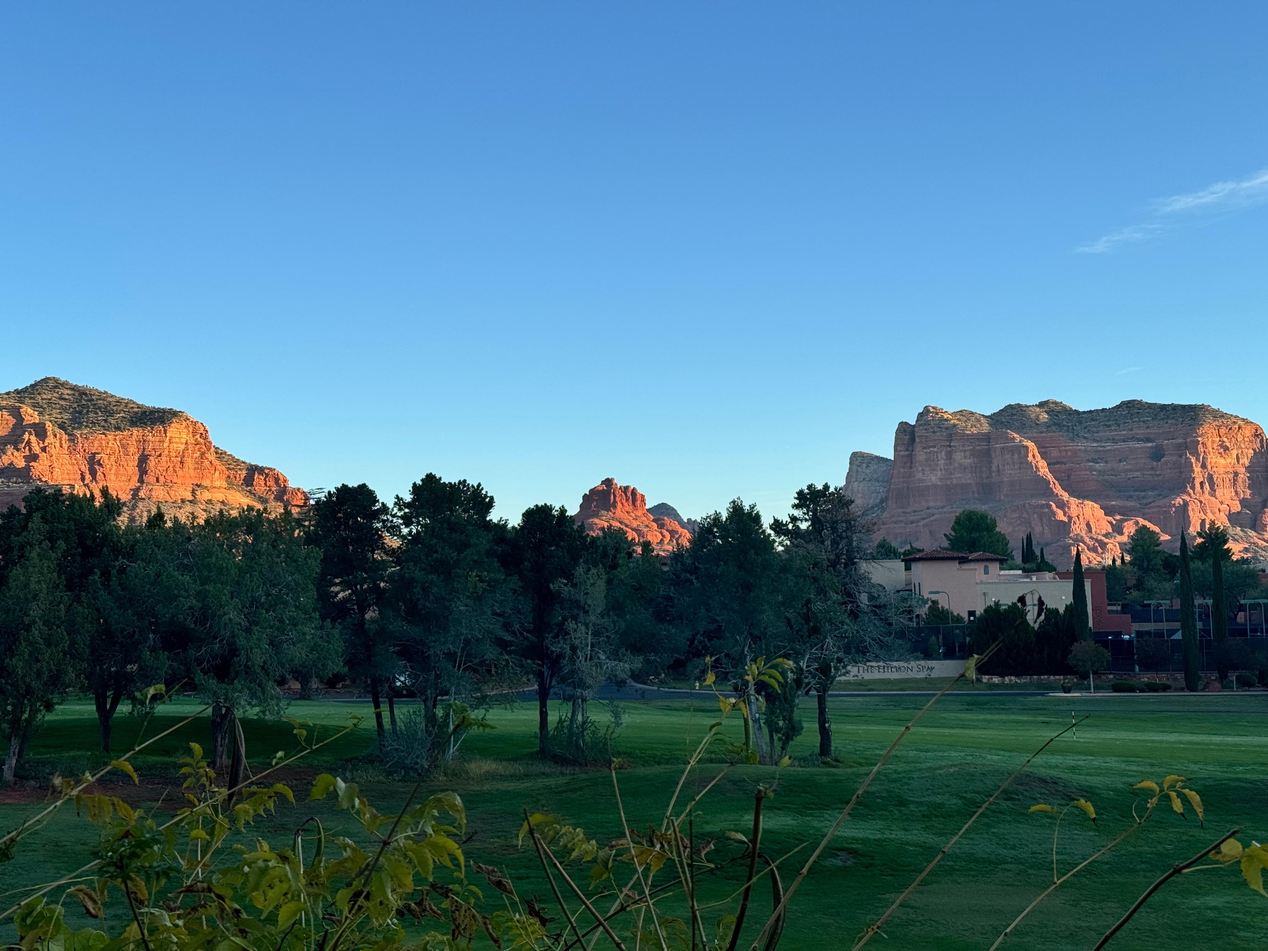 Our view in the morning! 