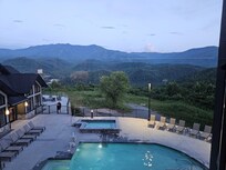 View from condo balcony