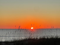 Sunrise from the deck. Awesome!