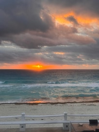 Beautiful sunrises from the house.