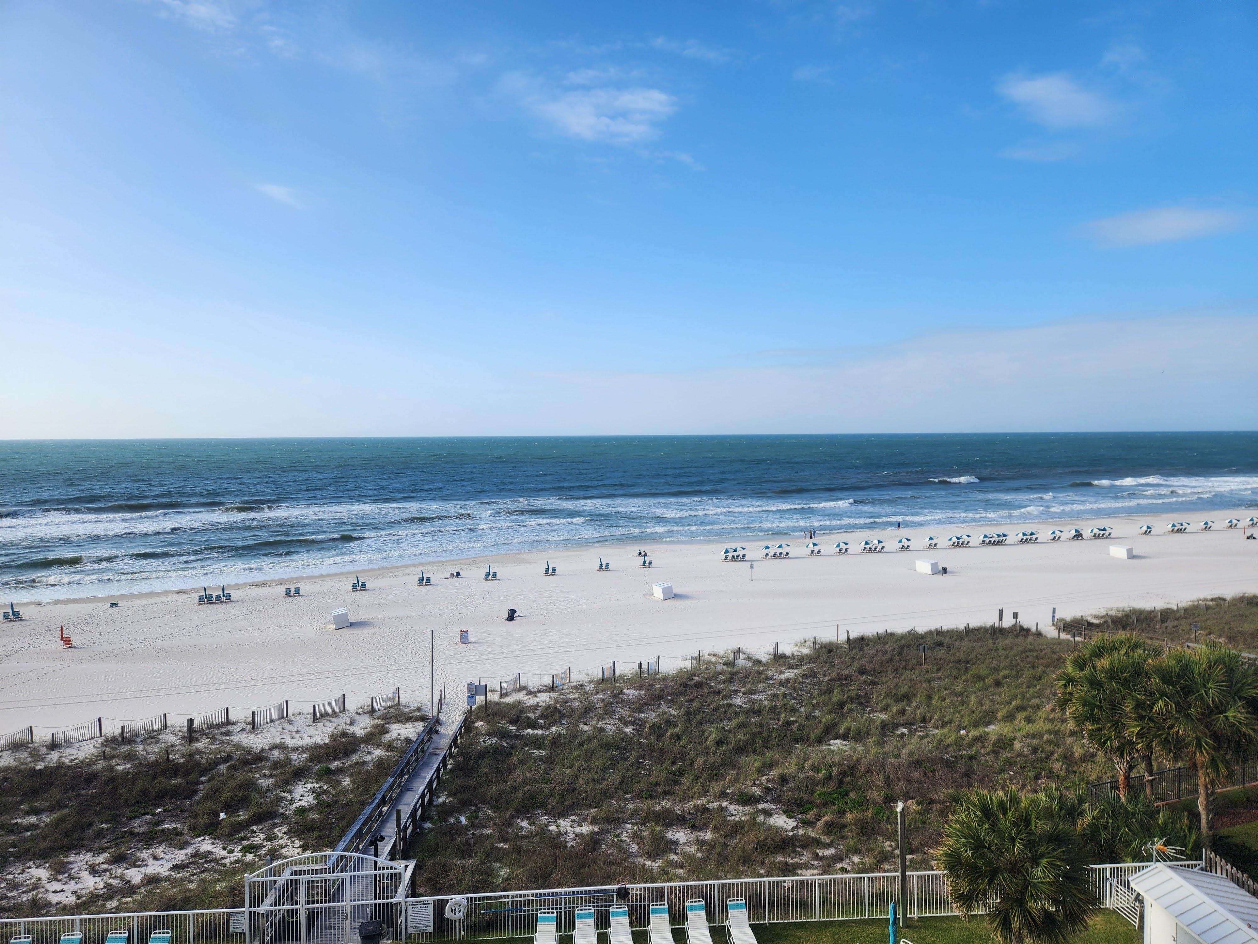 View from the balcony