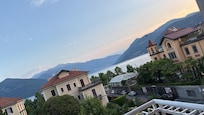 Ausblick vom Balkon