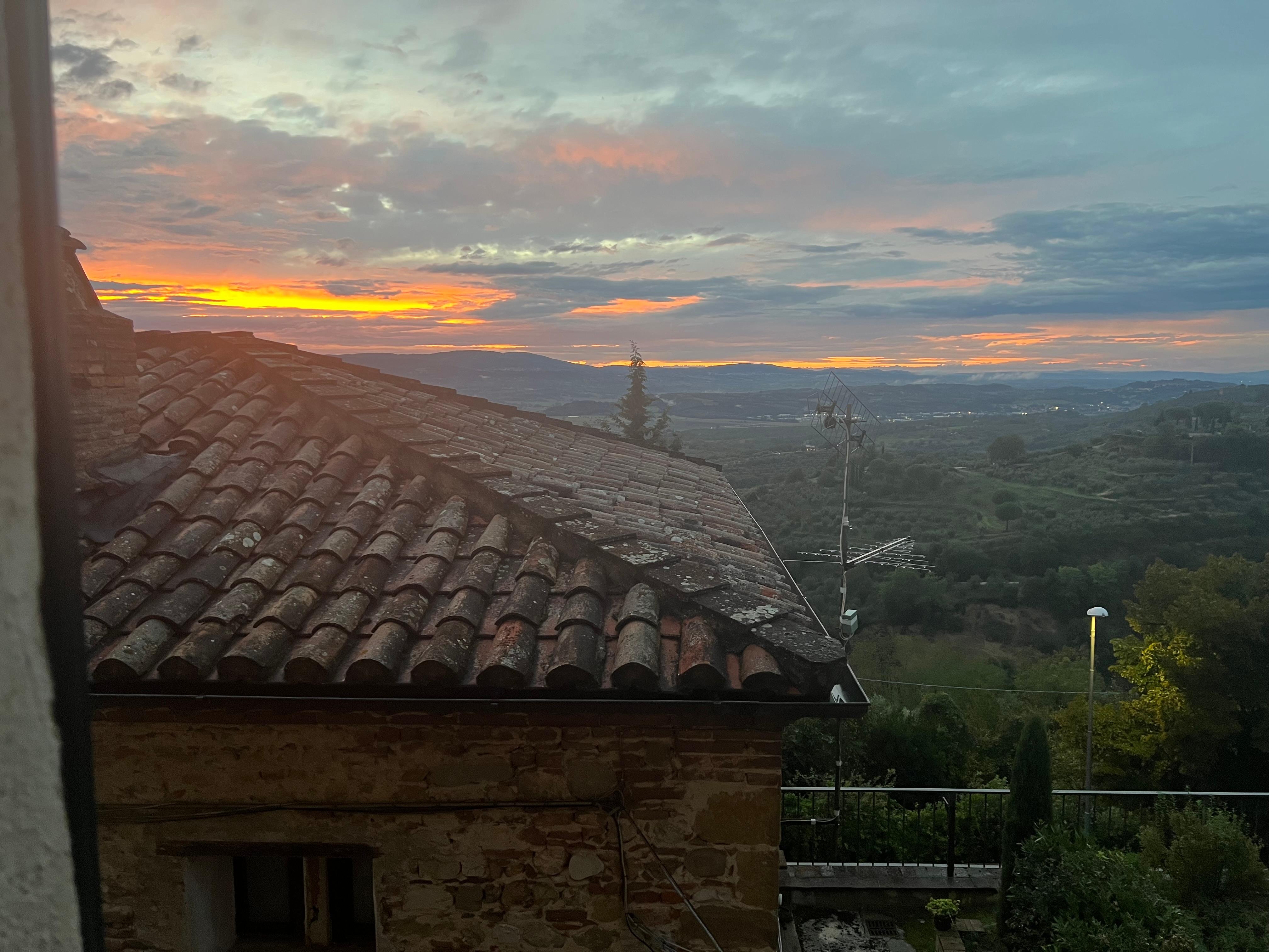 View from a bedroom window 