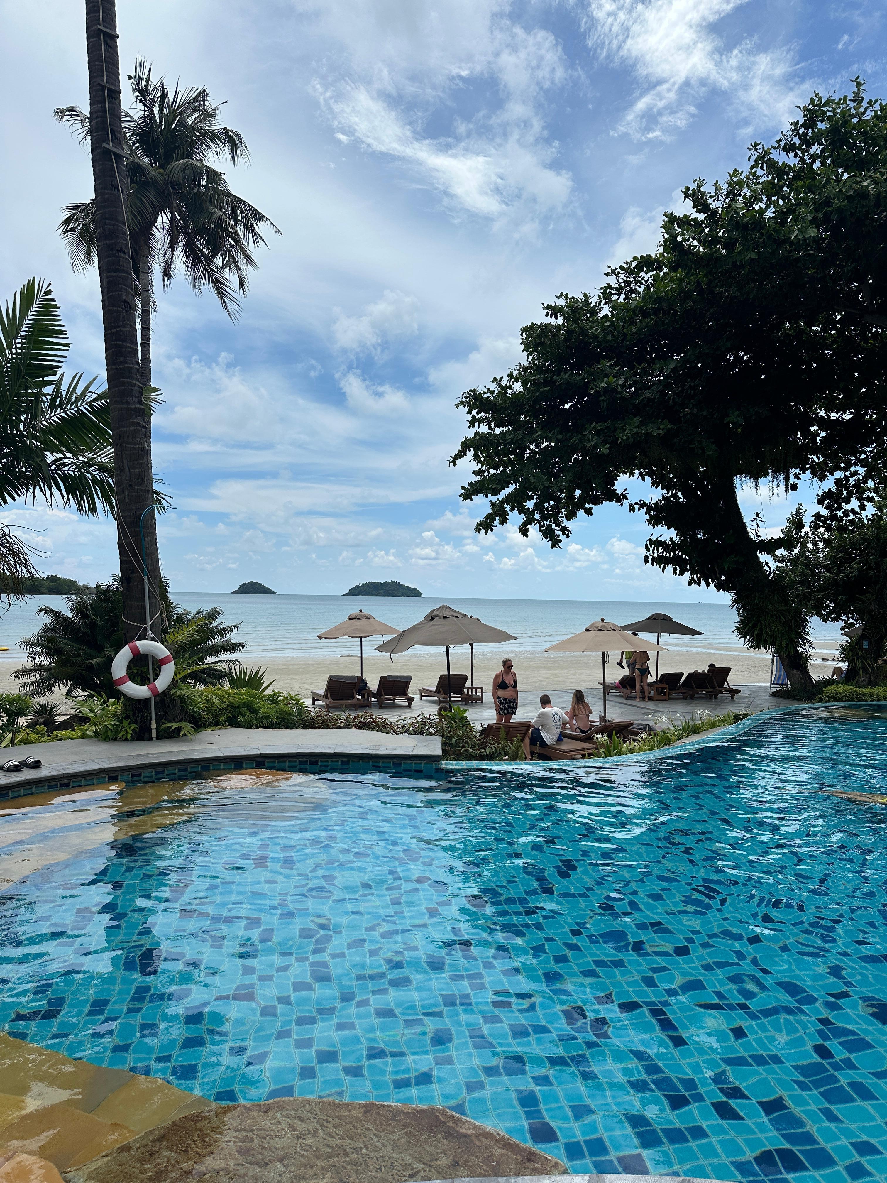 Beach pool