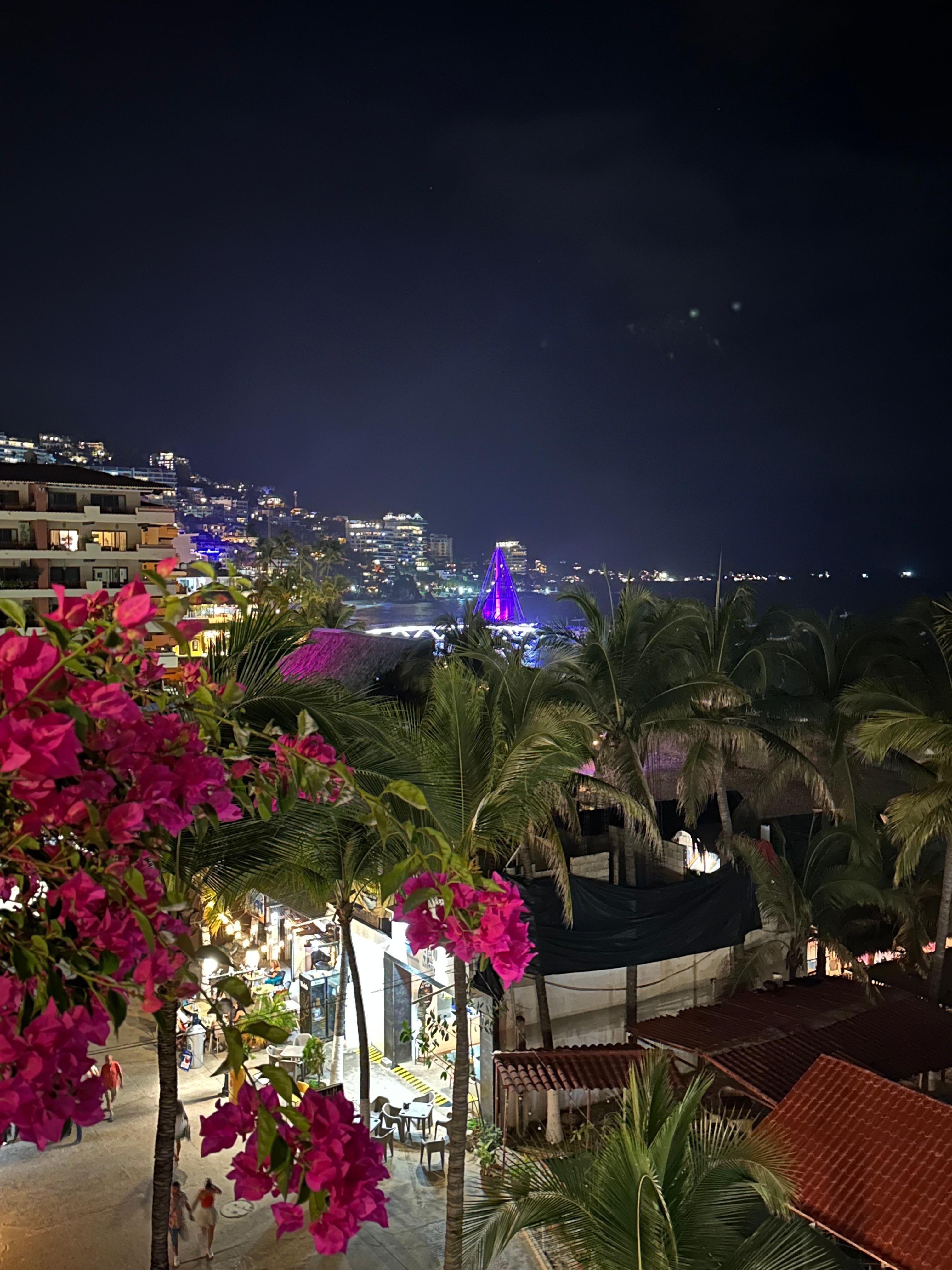 View of pier from balcony