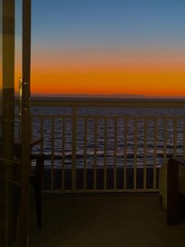 Sunset from the balcony