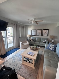 The living area