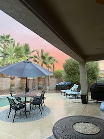 Can't get eoungh of the backyard, even in a monsoon!