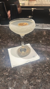 the lemon drop was good not too strong