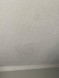 Ceiling above our beds