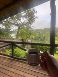Morning Coffee with a view!