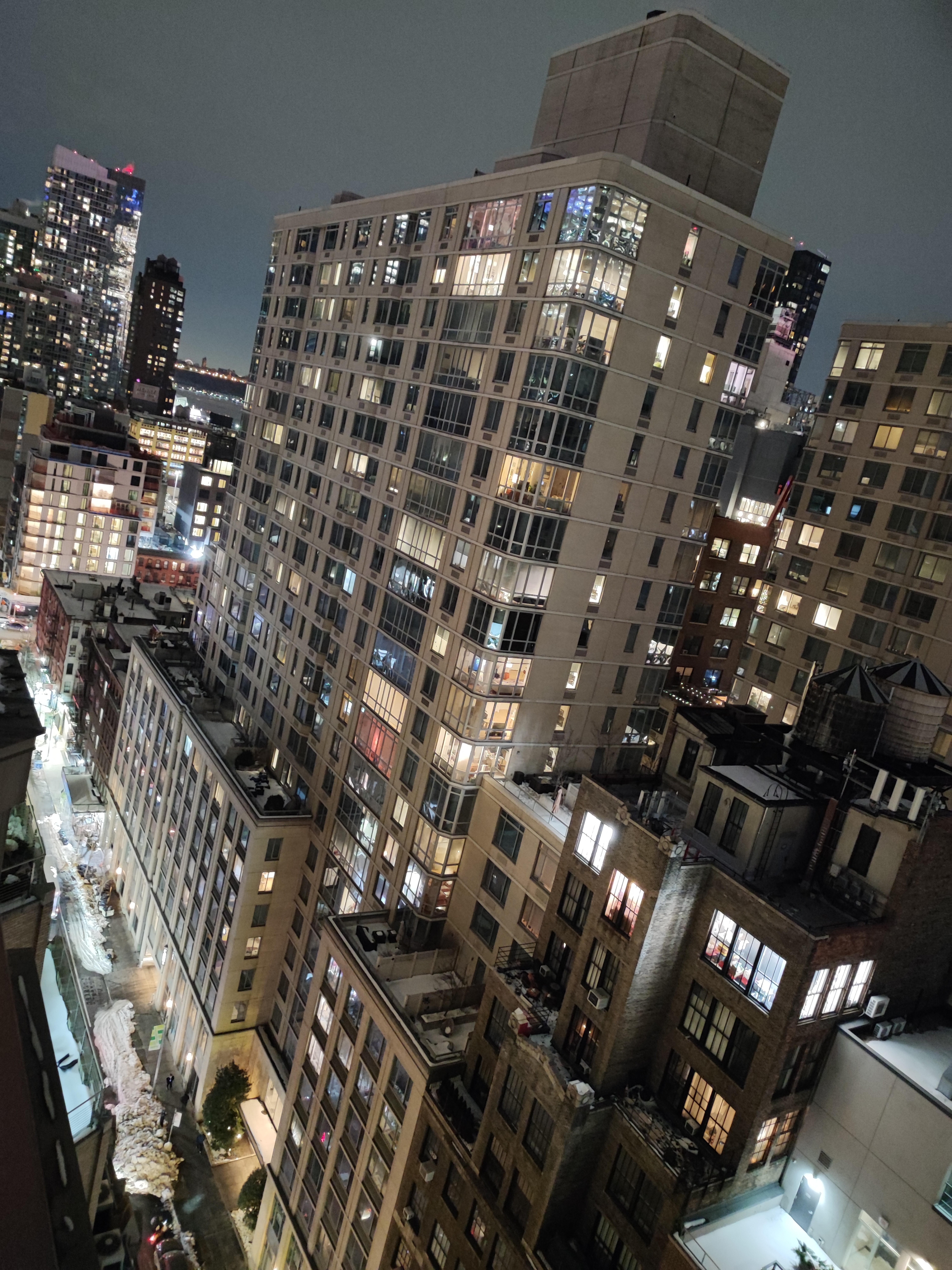 Aussicht von der Dachterrasse