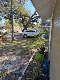 This was the neighborhood. Not very safe