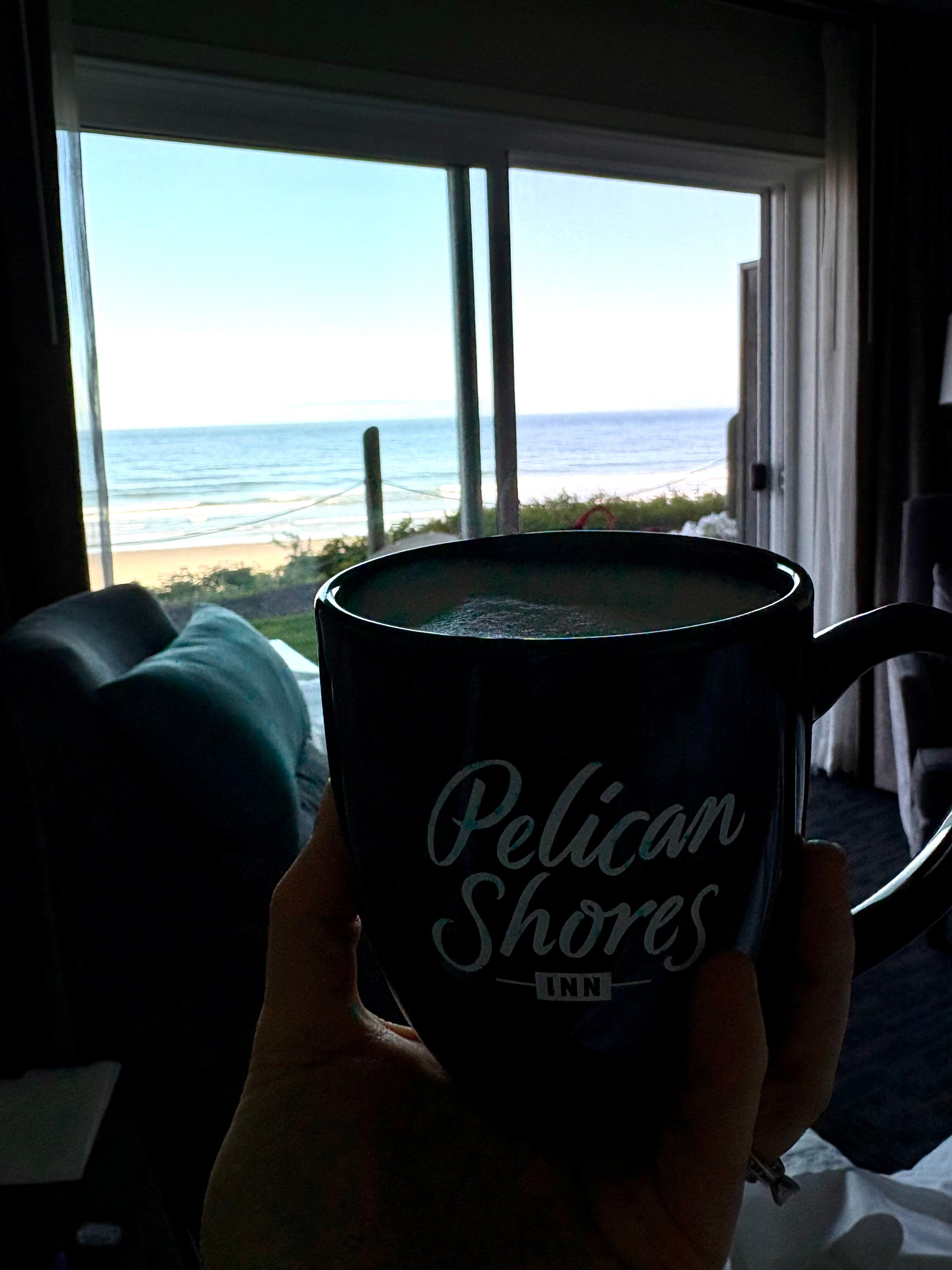 View from the bed in the morning. 