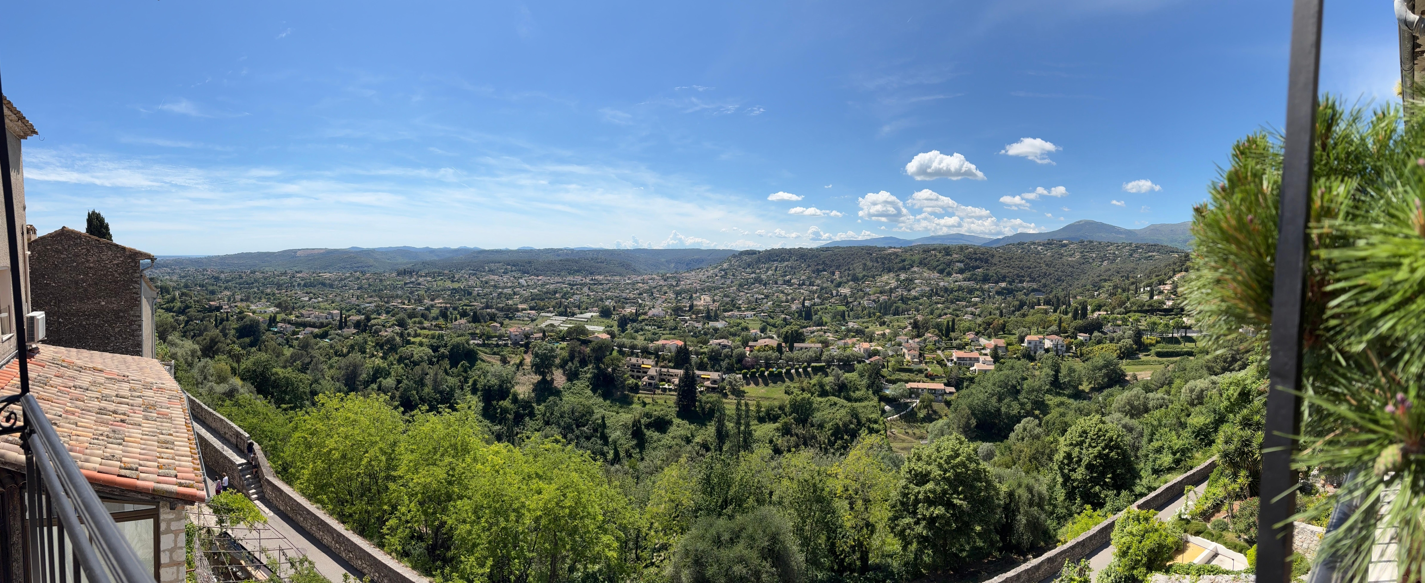 View from the balcony! 