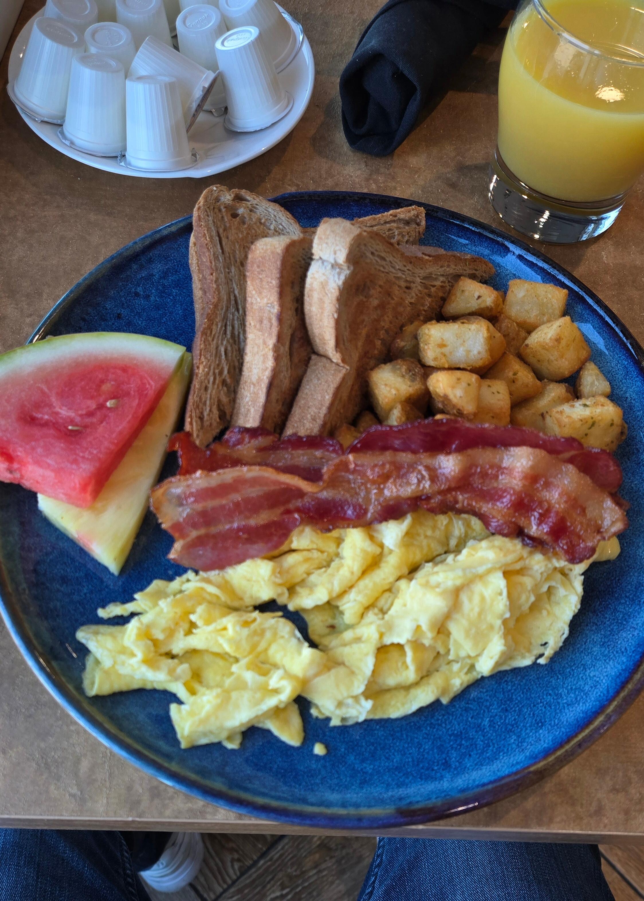 Free breakfast