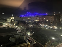 Very close to carnival port