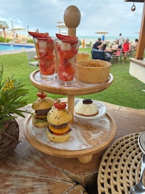 Um mimo que recebemos da pousada na tarde de Sábado. 
Amamos