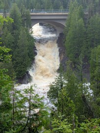 Cross River over 61 was a short walk