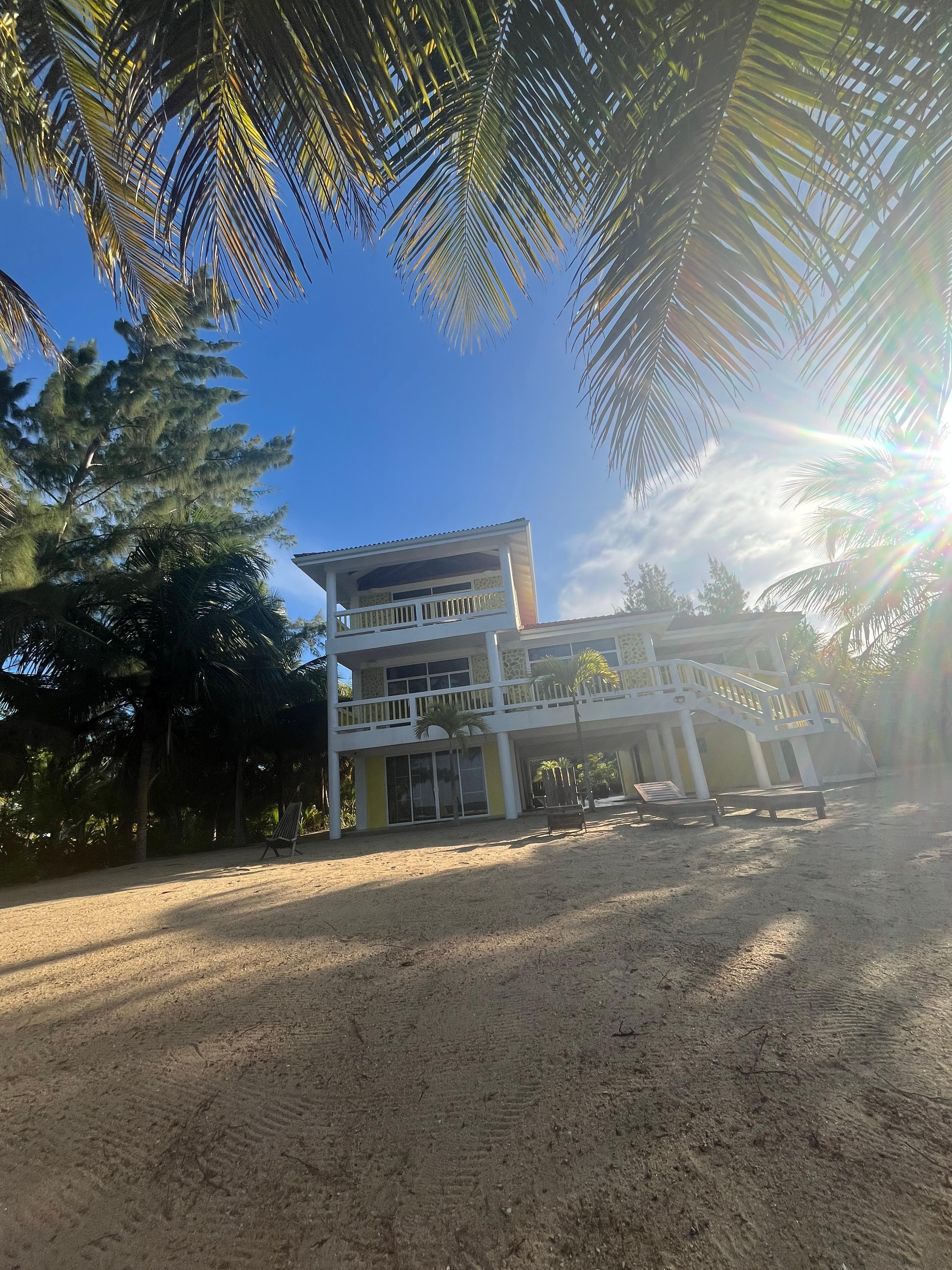 Love all the balconies at the Dolphin House facing the ocean. 