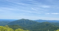 View from Blue Ridge Overlook on Wintergreen