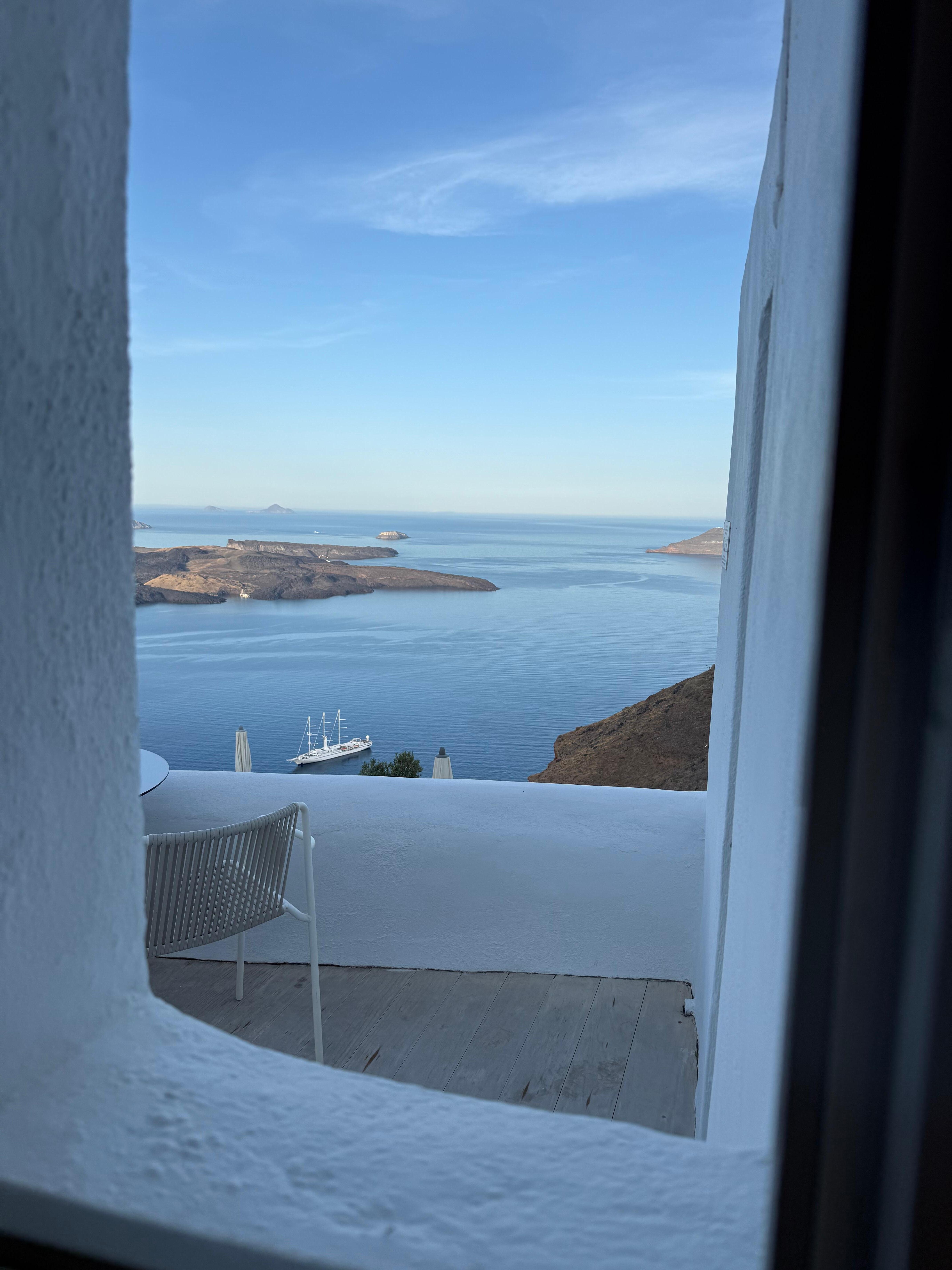 View from the shower