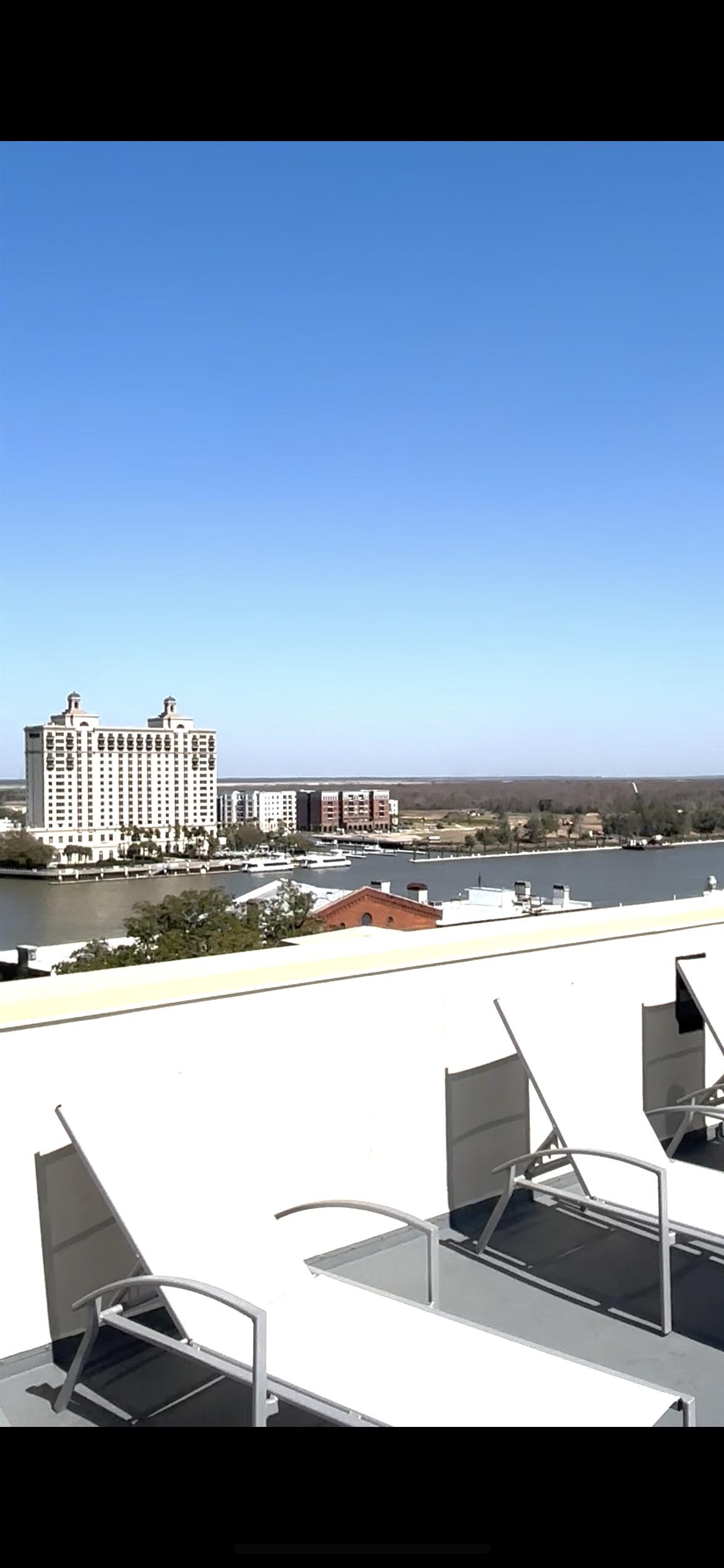 View from rooftop pool