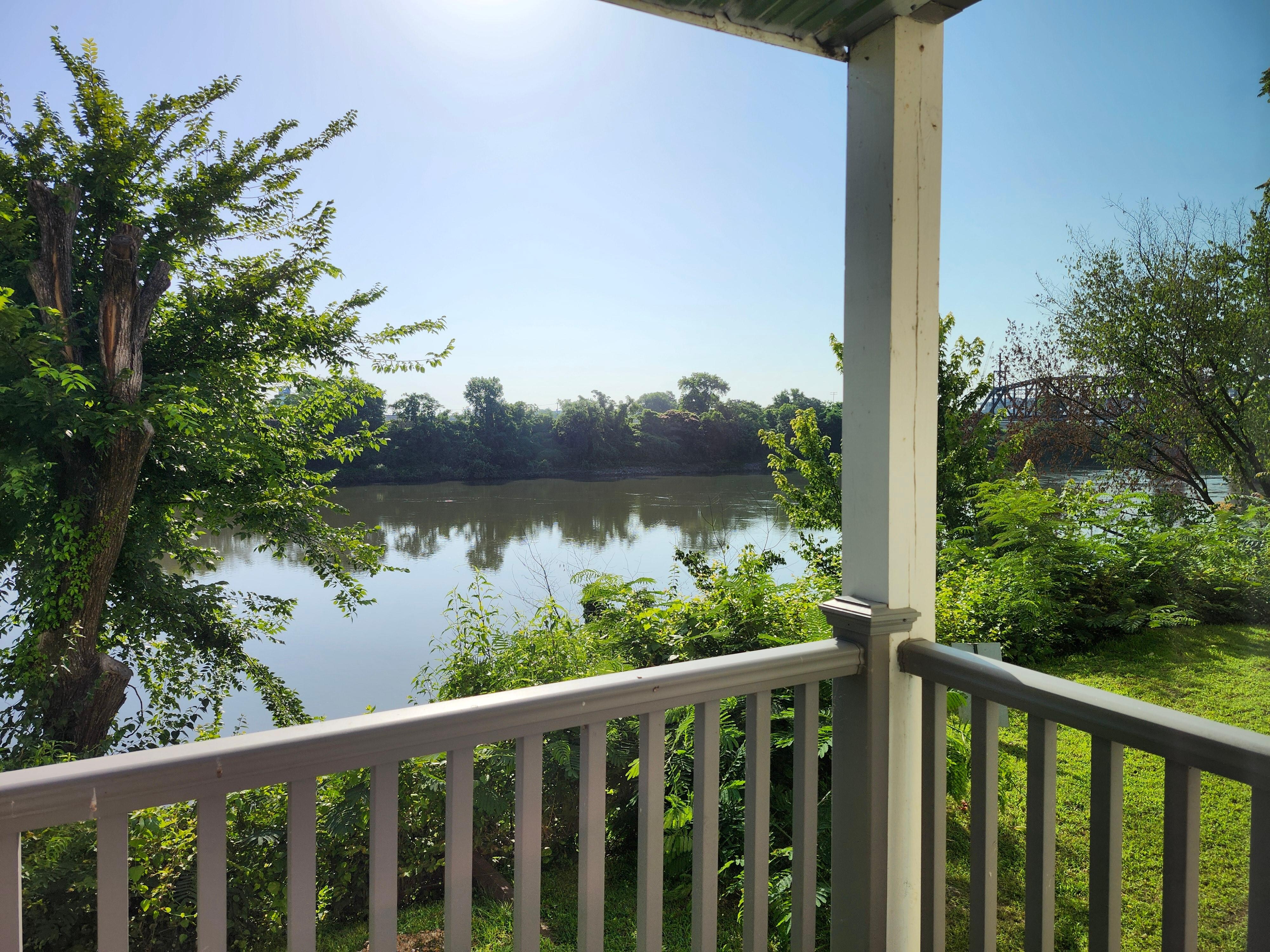 View of the river