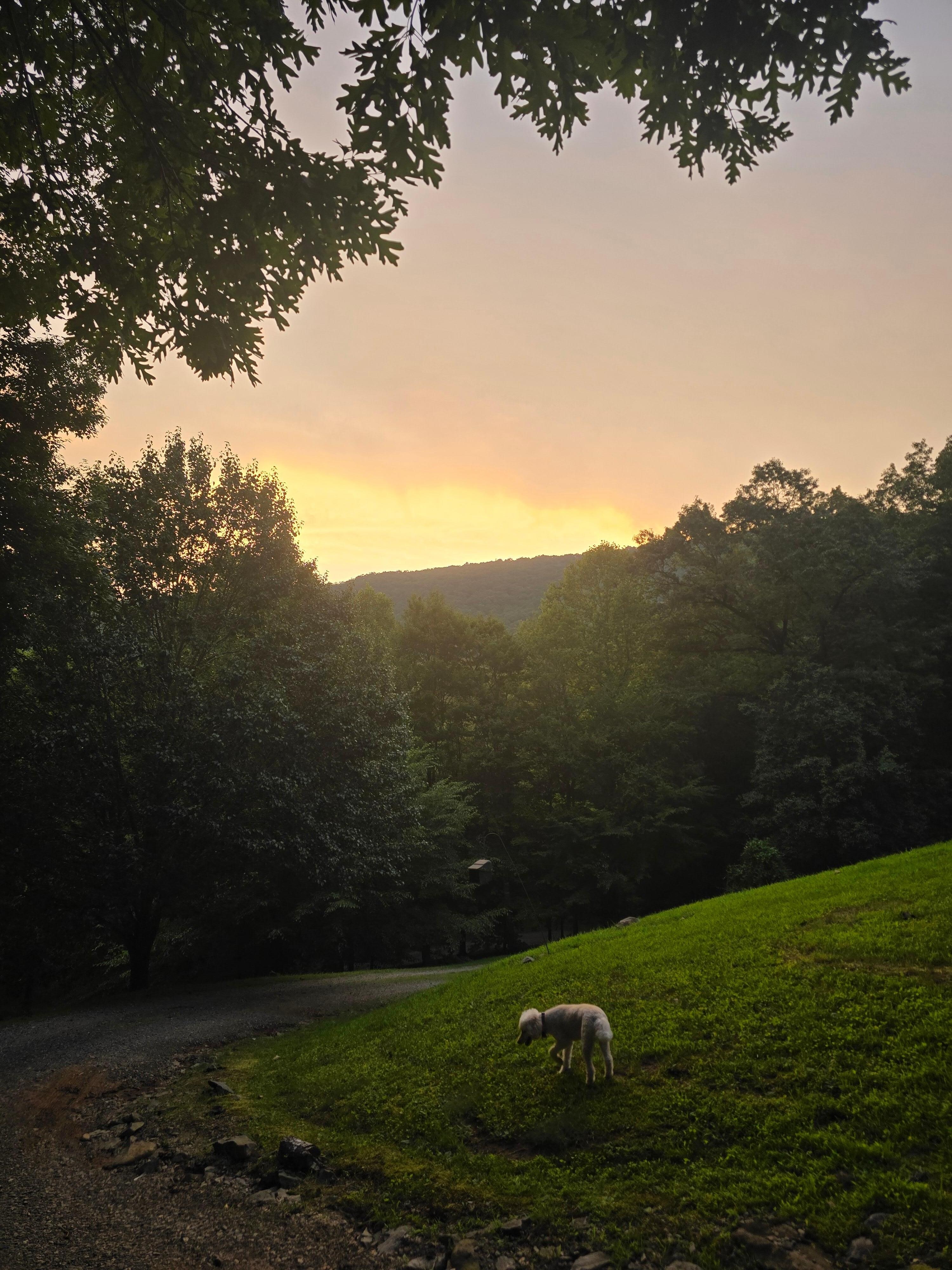 Beautiful sunset we enjoyed each evening! 