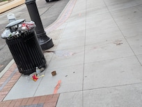 Front sidewalk