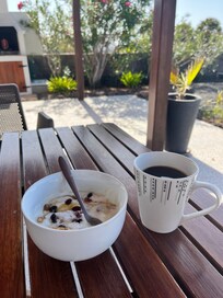 Breakfast on the terrace