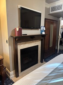 Antique furniture touches throughout the entire hotel, from the original hotels.