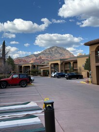 Nice view from the property