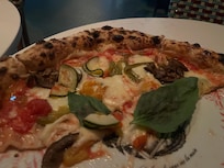 My pizza…I couldn’t finish it all so leftovers.