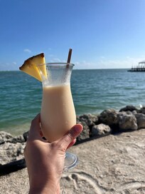 Can’t enjoy these views without a pina colada!