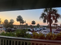 View from condo porch