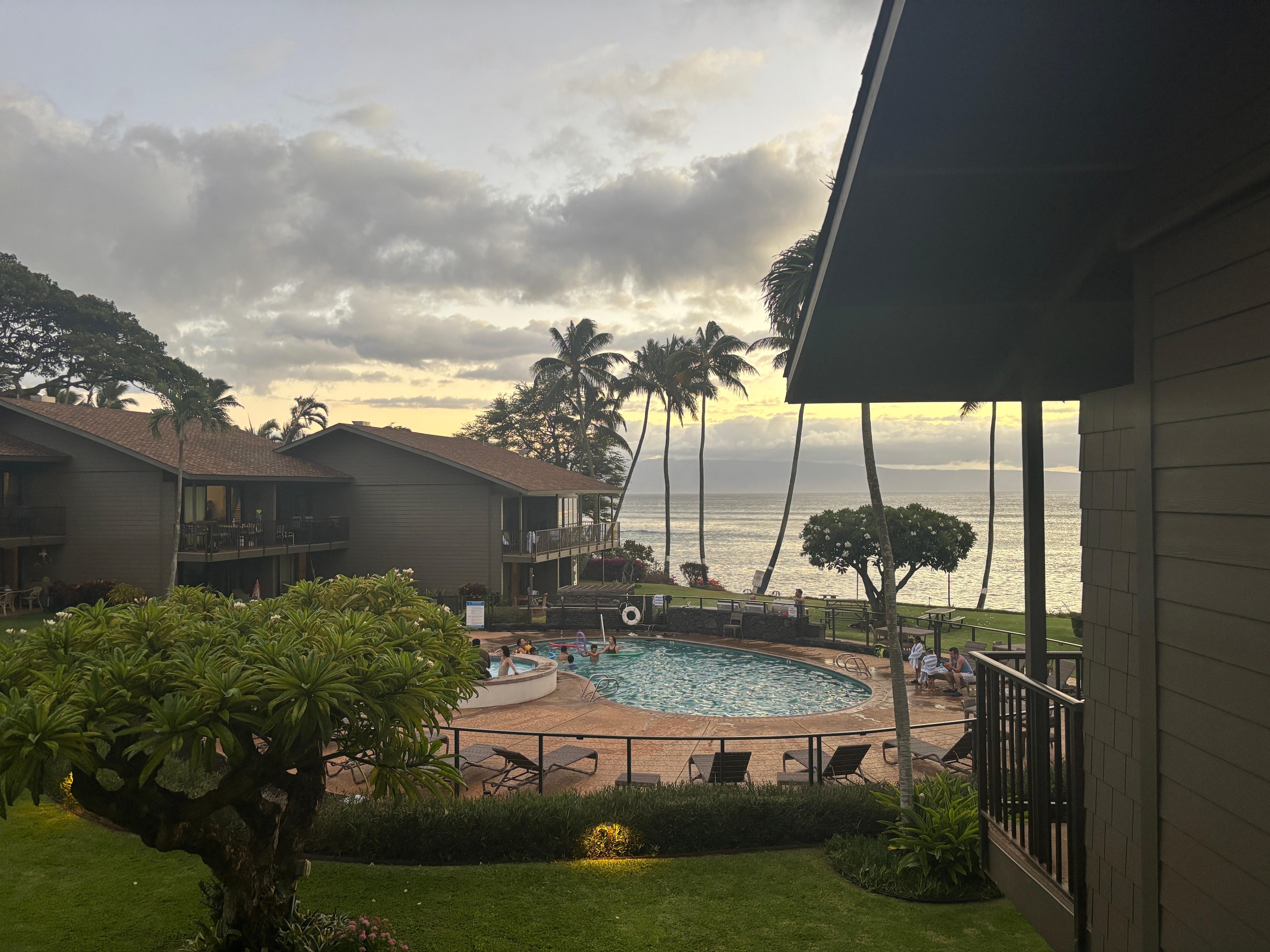 View from apartment.