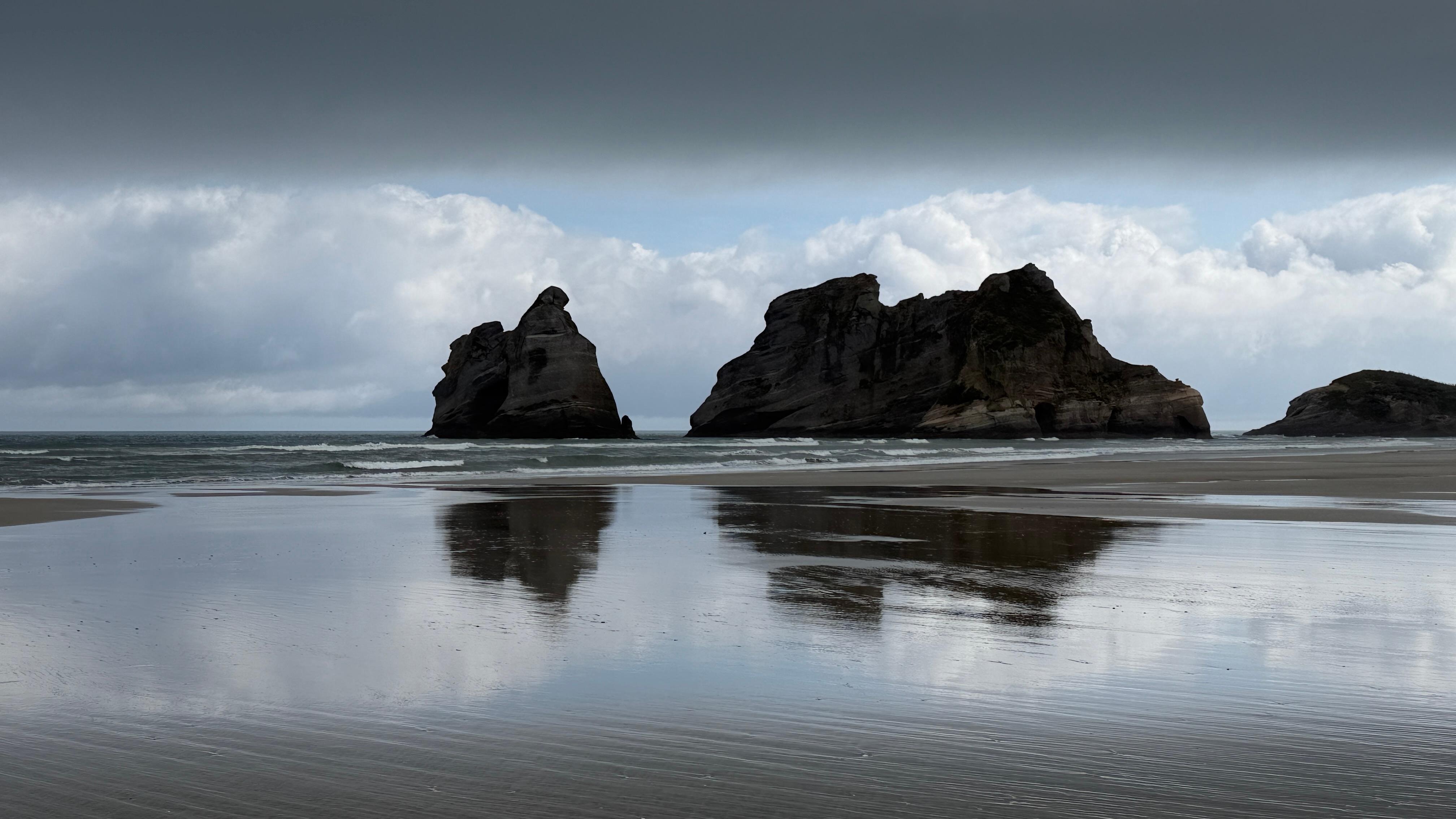 Wharariki Beach