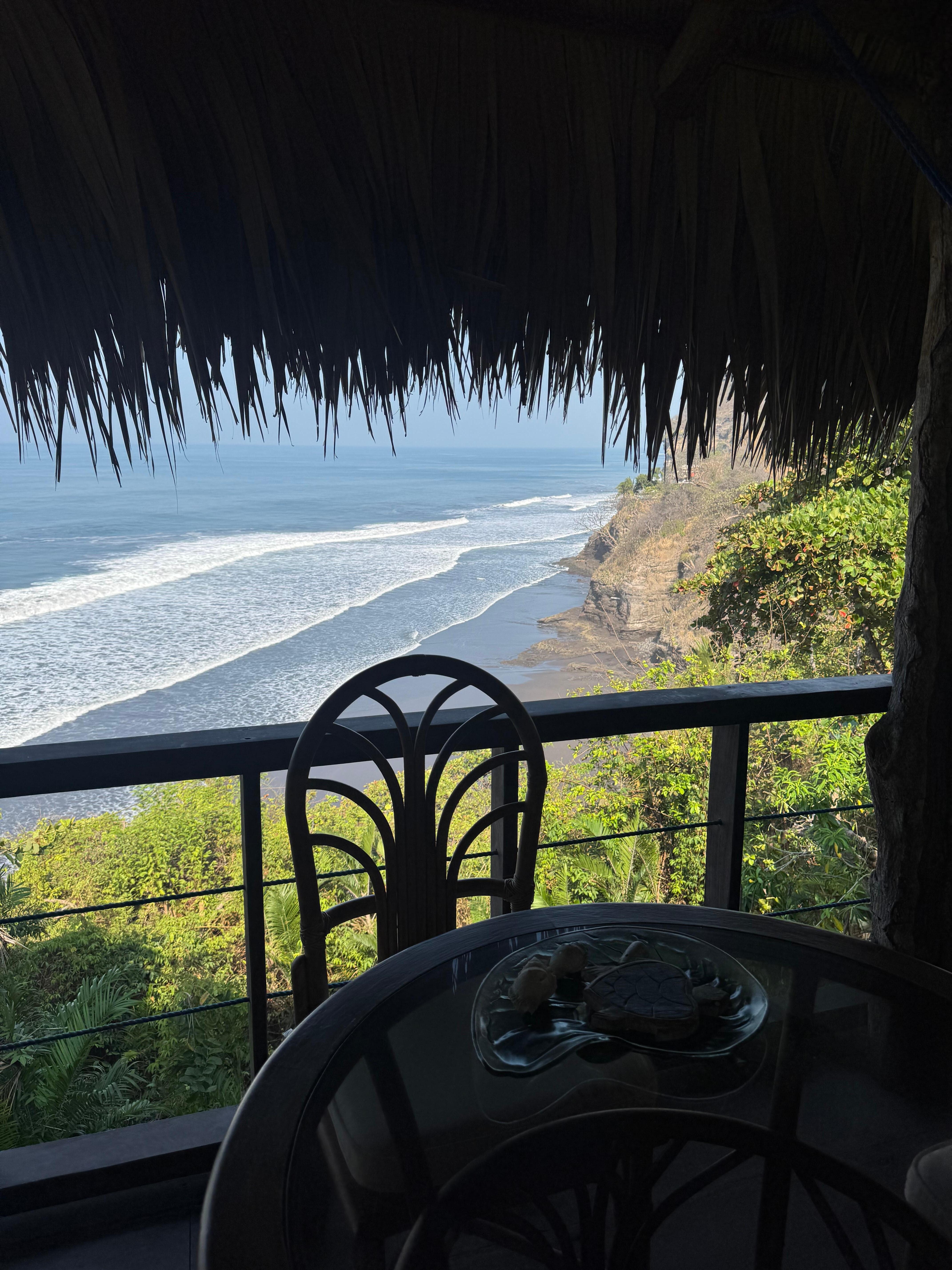 View from the villa
