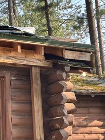 Building is literally falling apart.