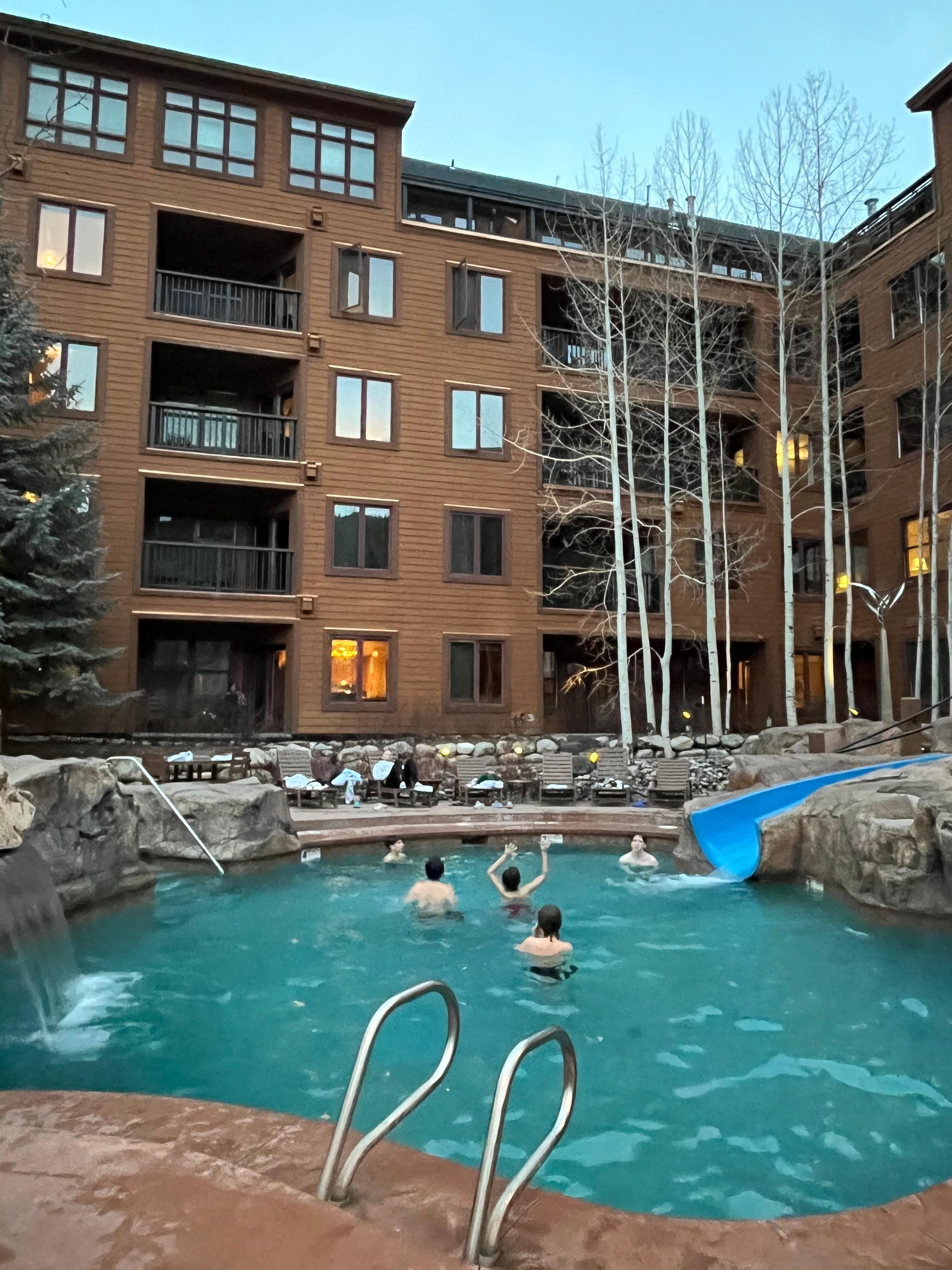 2 hot tubs and heated pool, rustic surroundings 