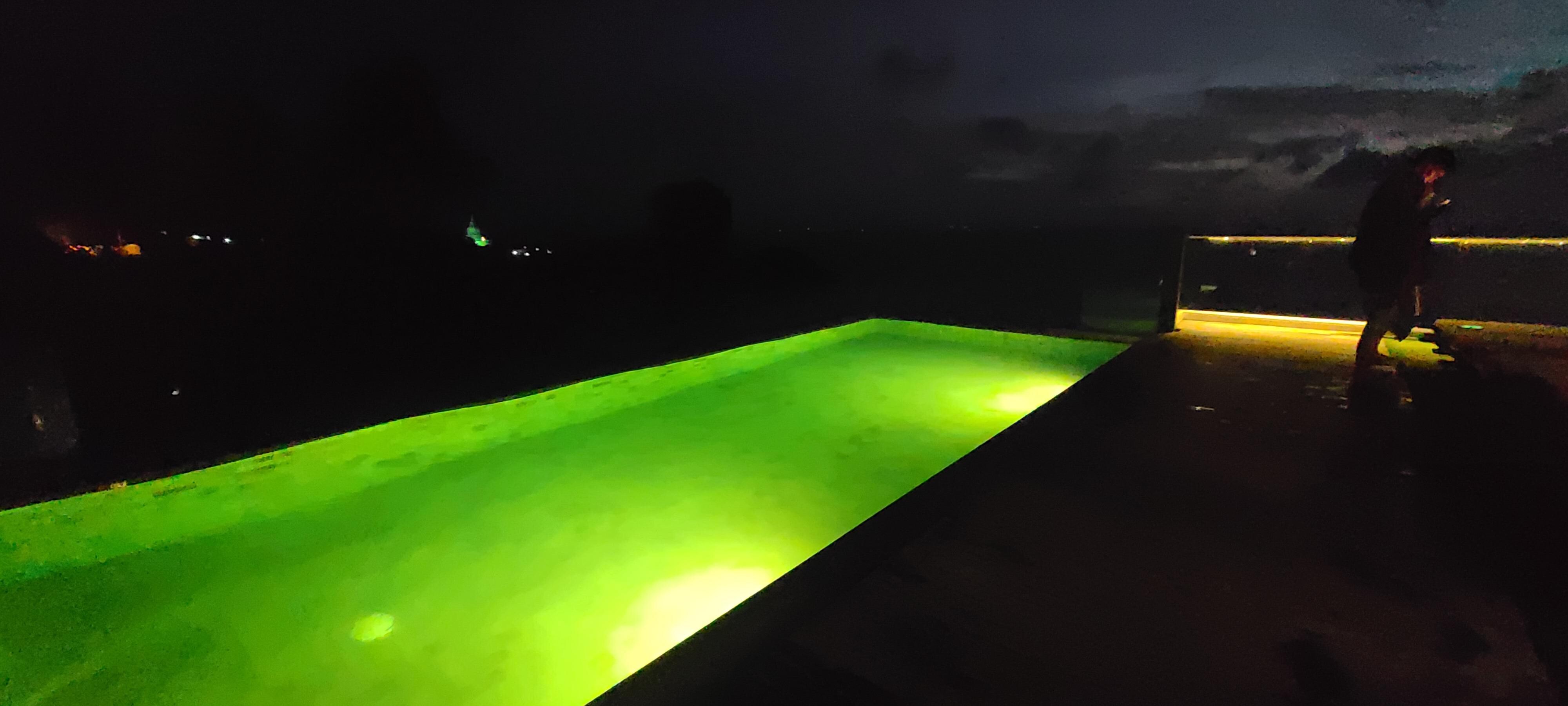Rooftop pool
