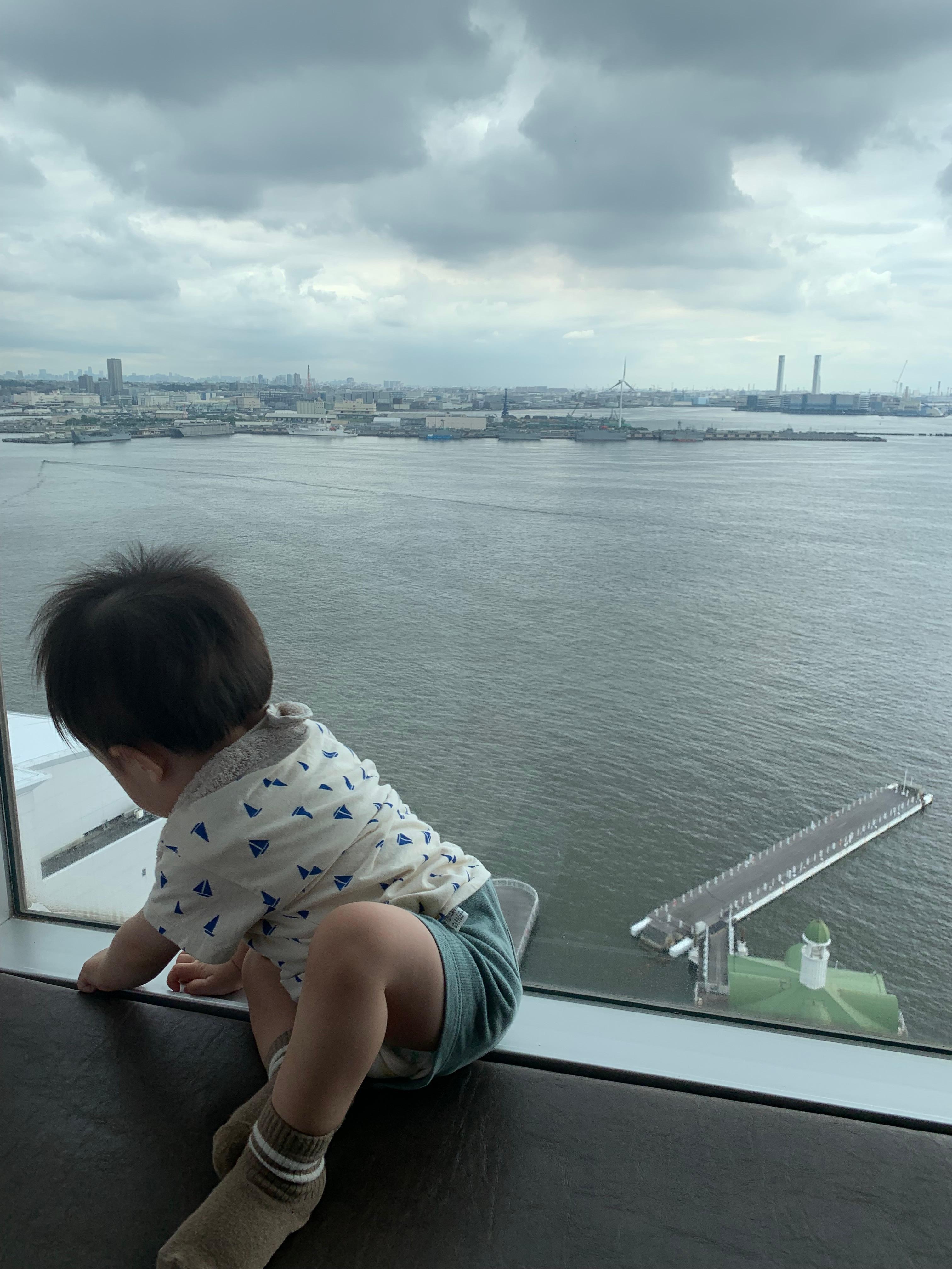 天気が悪くても見晴らしがよくて開放感あります。