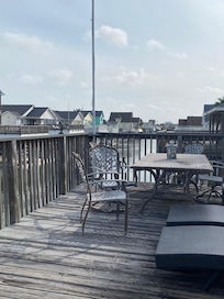 View from top deck